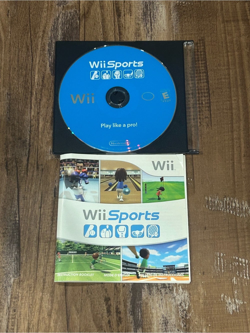 Wii Sports Nintendo Wii with Manual